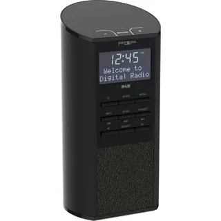 Sahaga POPtube, Tragbar, Digital, DAB+, FM, 3,5 mm, Schwarz, AC - Schwarz