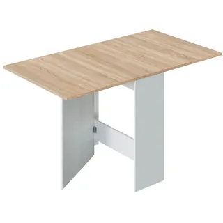 venditadimobilionline Klapptisch 77 x 78 x 31 cm weiß