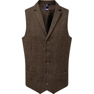 Premier Workwear Men ́s Herringbone Waistcoat