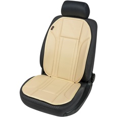 Bild Ravenna, Auto-Sitzauflage, Sitzschoner-PKW universal, Autositzschoner aus Kunstleder, Auto-Schutzunterlage beige