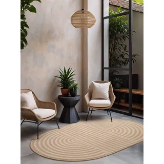 Ted Baker Woodfield Wendeteppich 160 x 230 cm Beige/Weiß
