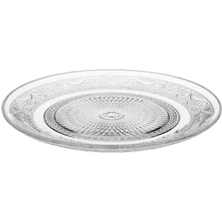 Secret de Gourmet - Set von 6 dessertteller renaissance d.20cm glas - Renaissance Dessertteller, Glas, Durchmesser 20 cm