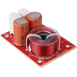 DollaTek 2Pcs 80W Lautsprecher Crossover High und Low 2 Frequenzteiler Klangqualitäts-Upgrade-Tool