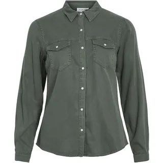 VILA Vibista Denim Shirt-Noos