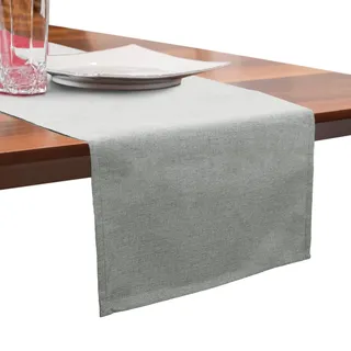 OTTO home Tischläufer Meellon 140 x 30 cm Grau