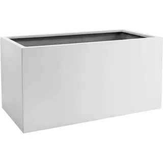 Vivanno Pflanzkübel Maxi 80 cm x 40 cm x 40 cm Weiß