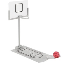Nimomo Basketballkorb Spielzeug Miniatur Büro Desktop Ornament Dekoration Basketballkorb Spielzeug Brettspiel für Basketballliebhaber