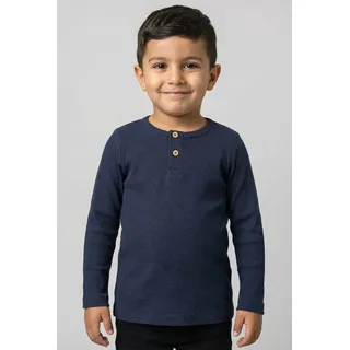 NAME IT Jungen, Nmmkab Ls Top Noos Top, Dark Sapphire, 104,