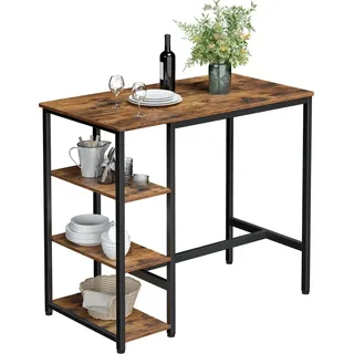 VASAGLE Bistrotisch braun 109,0 x 60,0 x 100,0 cm