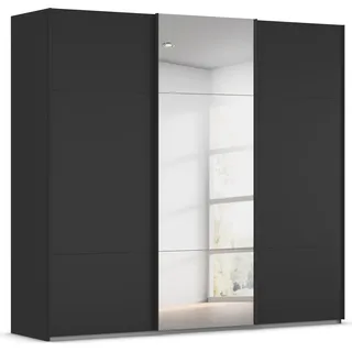 Rauch Schwebetürenschrank CONTIDO 242 x 223 x 68 cm Schwarz