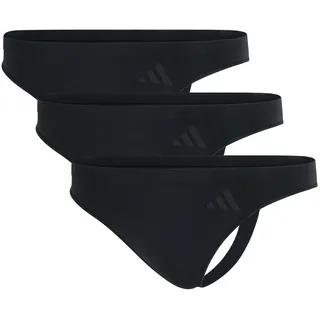 adidas Originals String »String Sport Active Seamless Thongs 3P 3er Pack«, schwarz