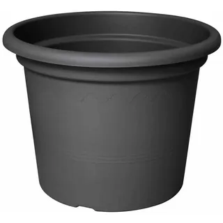 plast Pflanzkübel Geo"55cm anthrazit Blumenkübel Blumentopf Pflanzentopf
