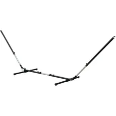 VERDELOOK Universal-Ständer für Hängematten mit Metallgestell, 300/390 x 100 cm, Höhe 110/140 cm