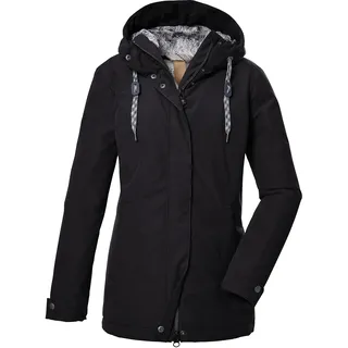 G.I.G.A. DX Damen Funktionsjacke/Outdoorjacke mit Kapuze GW 14 WMN JCKT, schwarz, 36, 39837-000