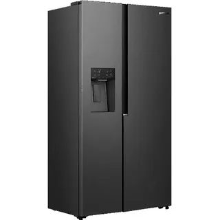 Gorenje NRS917C61 Side-by-Side (528 l, 1786 mm hoch, Schwarz)