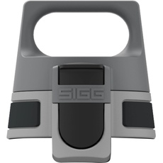 SIGG WMB ONE Top Anthracite 2 Colors Verschluss (One Size), Ersatzteil für SIGG Trinkflasche, einhändig bedienbarer & auslaufsicherer Verschluss