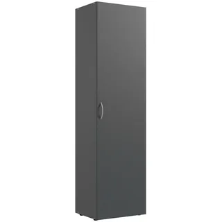 Sconto Xora Mehrzweckschrank - grau ¦ Maße cm B: 50 H: 185 T: 40