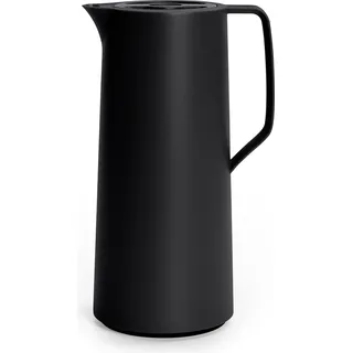 Emsa Motiva Isolierkanne Thermoskanne, Schwarz