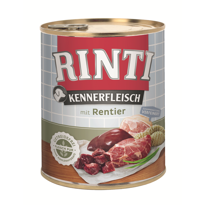 Bild von Kennerfleisch Rentier 24 x 800 g