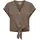 Onlsiesta Kurzarmbluse Walnut XS
