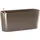 Delta 20 40 x 15 x 18 cm Taupe Hochglanz
