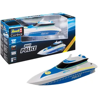 REVELL RC-Boot Polizei Boot RTF blau, weiß