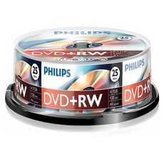 Bild DVD+RW 4,7GB 4x 25er Spindel