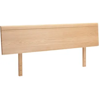 Linea Natura Kopfteil , Eichefarben , Holz , Wildeiche , massiv , 167x44x2.5 cm , Schlafzimmer, Betten, Bettgestelle- Einzelteile, Kopfteile
