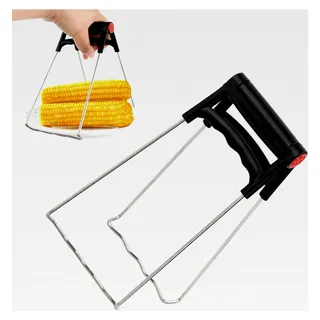 Edelstahl Schüssel Clips, Schüssel Greifer für heiße Gerichte, Casserole Clip, faltbarer Teller Schüssel Clip, rutschfeste Zange für das Bewegen von Platten und Schalen