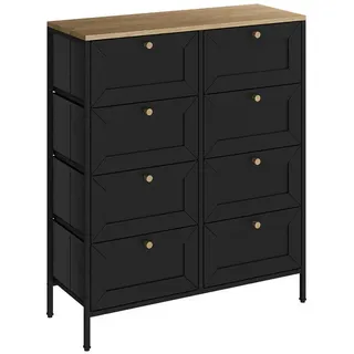 Vicco Kommode Belaro 80 x 95 cm Schwarz