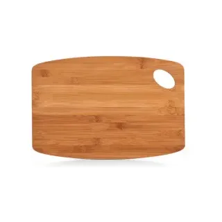 Zeller Schneidbrett 34 cm Bambus Braun