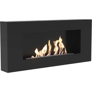 Kratki Biokamin Delta Flat | schwarz | DELTA/FLAT/TUV