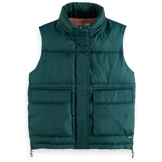 Scotch & Soda 178988 Weste - Cypress Green - S