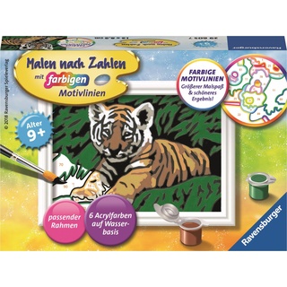 Ravensburger Malen nach Zahlen Süßer Tiger