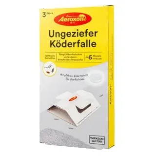 AEROXON Ungeziefer Köderfalle 3 Stück