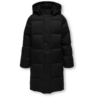 KIDS ONLY Kogirene Puffer Coat OTW Noos Jacke, schwarz, 158, EU