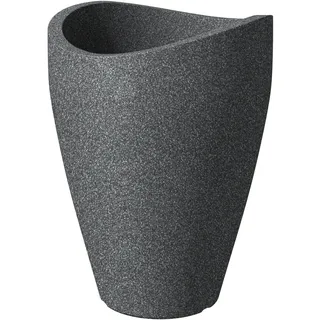 Scheurich Wave Globe High Ø 50,5 x 67 cm Schwarz-Granit