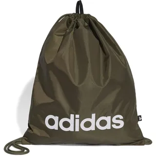Adidas Unisex LINEAR Gymsack, Olive strata/White, One Size