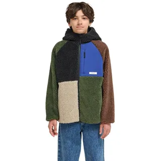 Outdoorjacke ELEMENT "Wolfe Sherpa", Kinder, Gr. 14(155-164cm), multi, Obermaterial: 100% Polyester., Jacken Outdoorjacke