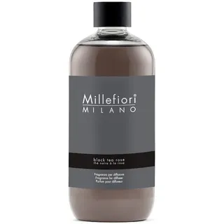 Millefiori Milano Nachfüller Für Reed Diffuser Black Tea Rose Raumdüfte 500 ml