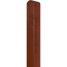 Bild Zaunpfosten Glatt 9 x 9 x 135 cm teak