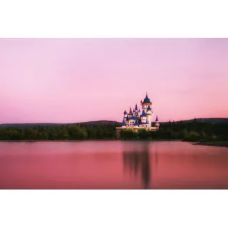 queence Acrylglasbild »Schloss« Märchen   Märchenbilder   Prinzen   Prinzessinnen   Schloss Fine Art-Print in Galeriequalität, bunt