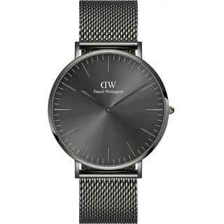 Daniel Wellington Herrenuhr Edelstahl Herrenuhren Schwarz