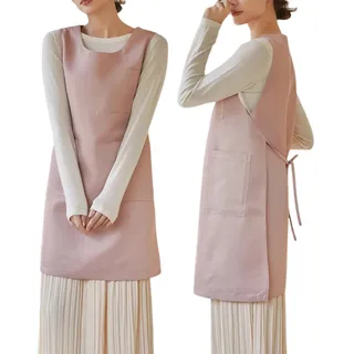 ARKCHIU Küchenschürze Mit Tasche, Japanischer Stil, Schürze Reinigung Sanitär, Für Männer Damen Küche Restaurant CaféPink,One Size