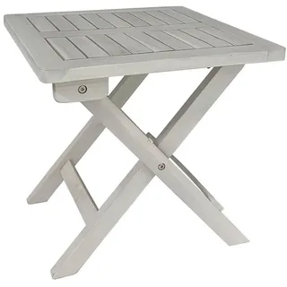 Estexo Beistelltisch 40 x 40 x 40 cm Weiß