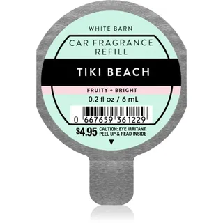 Bath & Body Works Tiki Beach Autoduft Ersatzfüllung 6 ml