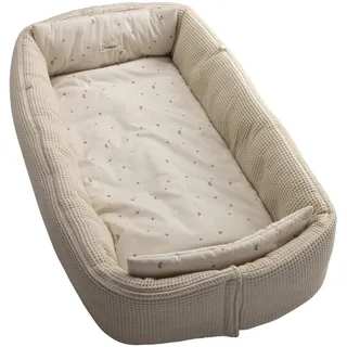 Sterntaler Babynest Ente Edda Lou zum Wenden, Kuschelnest für Neugeborene, als Krabbeldecke nutzbar,