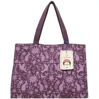 Fritzi aus Preußen Fritzi x Frida Kahlo Easy01 Limited Shopper Tasche 46.5 cm nature folk