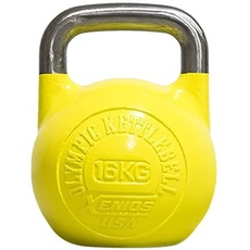 Xenios USA Stahl Russische Girevoy Kettlebell-16 kg-Gelb, XSSTOKBL16