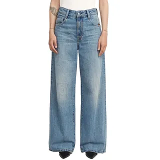 G-star Skater Loose Fit Hochtaillierte Jeans - Vintage Patina Blue Restored - 28 - 34